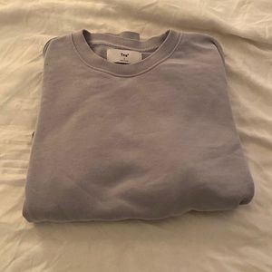 TNA cropped crew neck sweatshirt